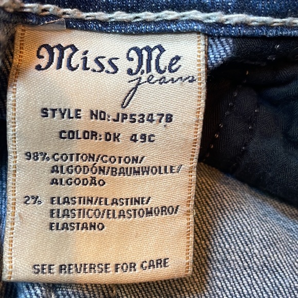 Miss Me women’s bootcut lower rise size 26 - Picture 5 of 10